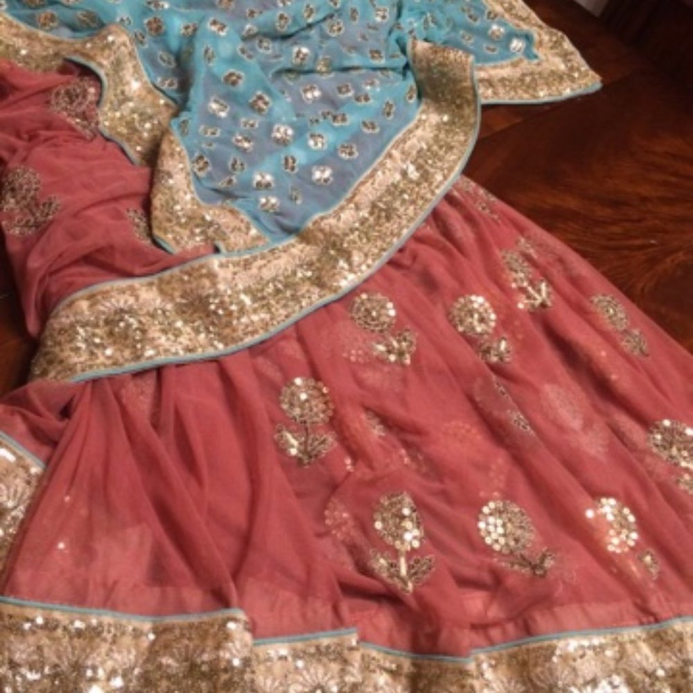 Indian/Bollywood/Pakistani Saree, Stitched Blouse